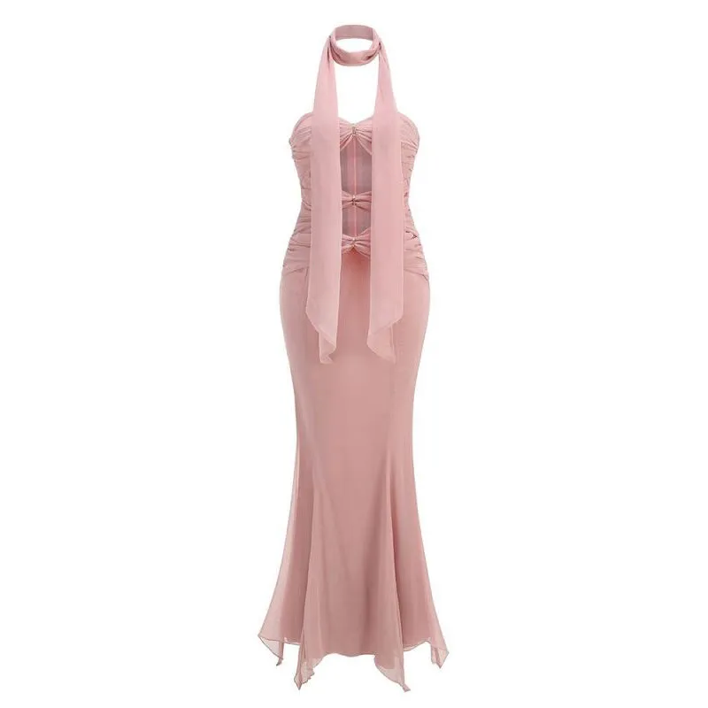 Angel Fairy Fluttering Fairy Dress Sexy Backless Maxi Dress