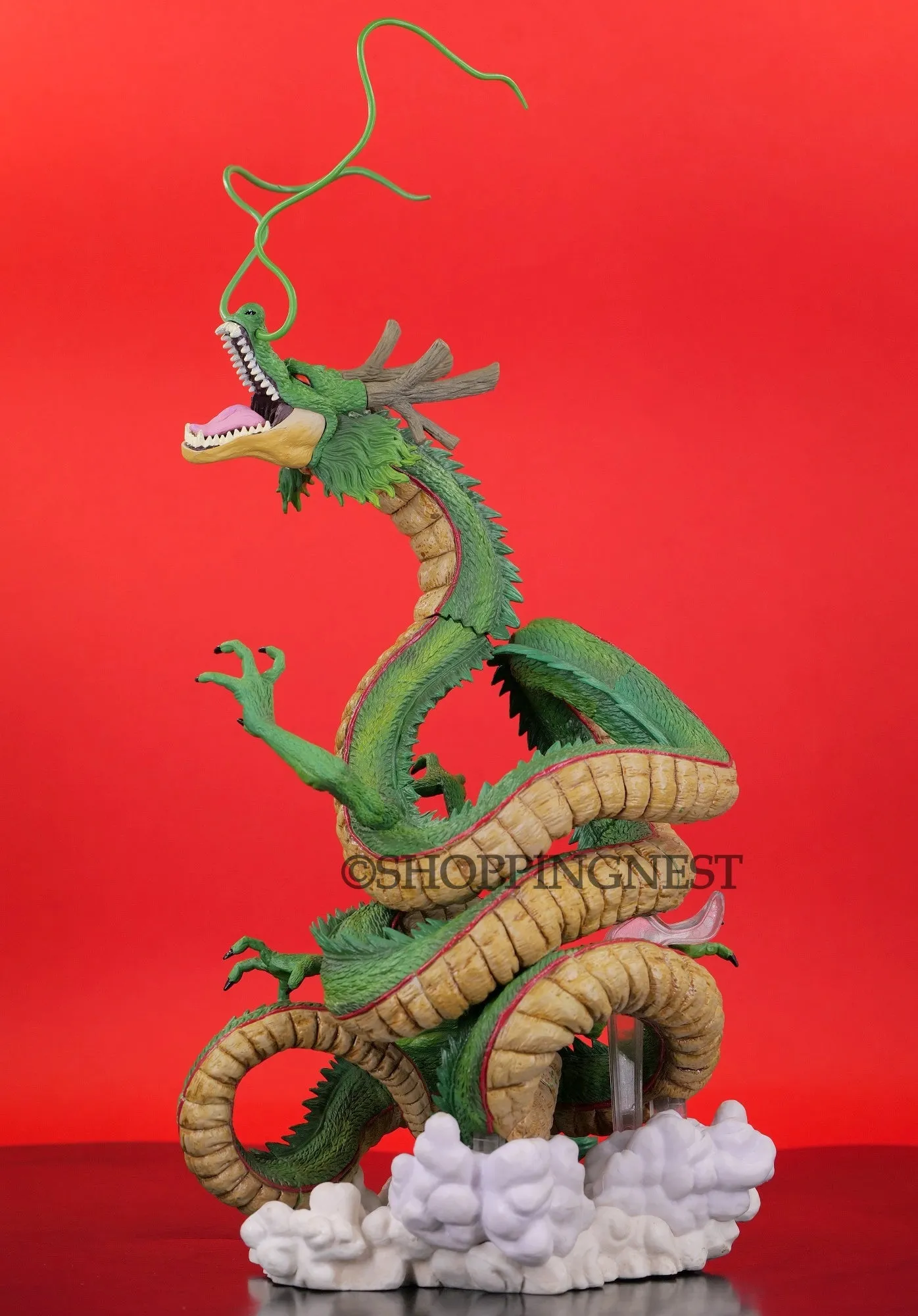 Anime Dragon Ball Figure God Dragon Goku Samurai Action Figure (Dragon Green) | 30 CMS |