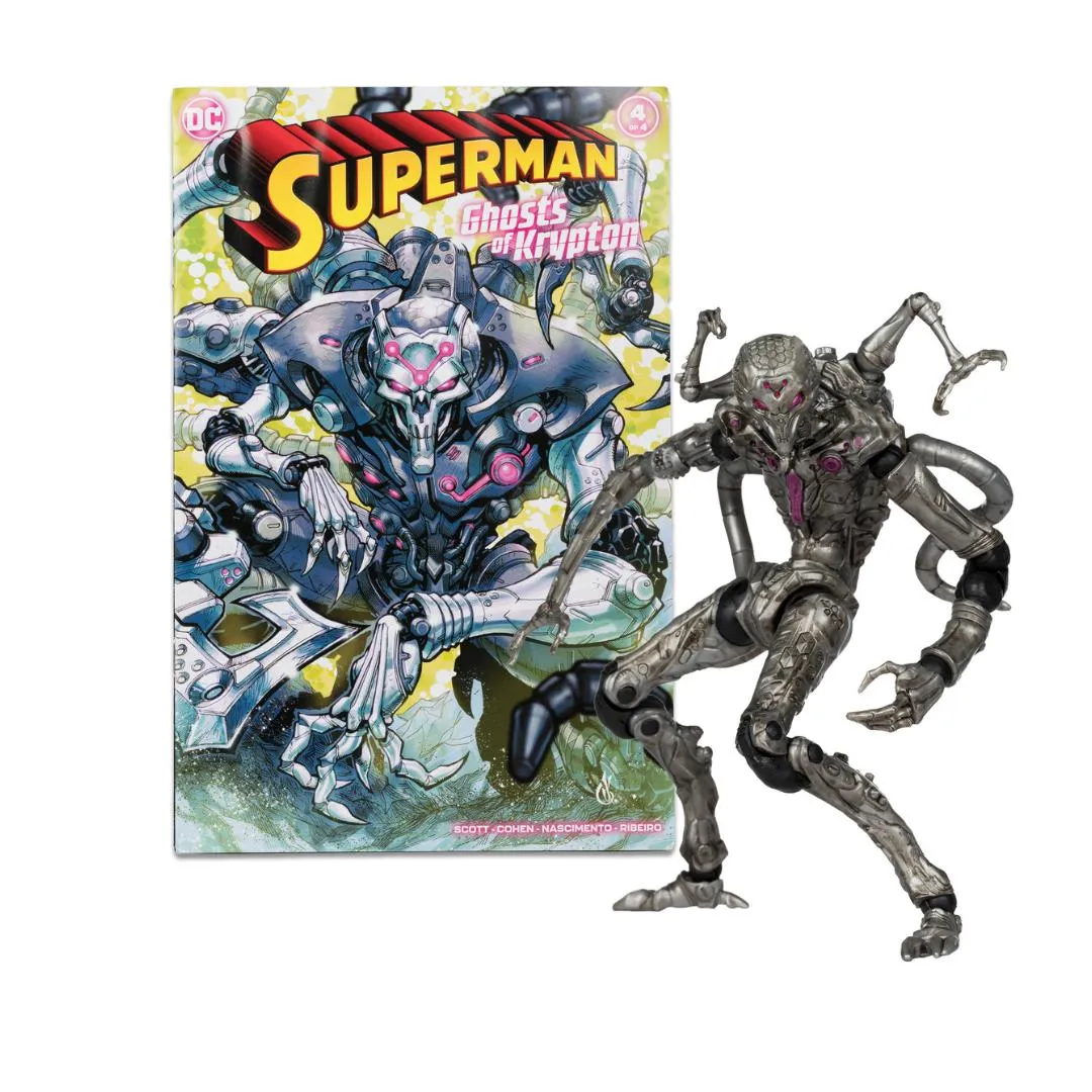 DC Comics - Superman Wave 5 - Brainiac (Gold Label) By Mcfarlane Toys