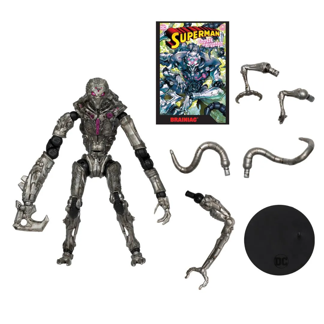 DC Comics - Superman Wave 5 - Brainiac (Gold Label) By Mcfarlane Toys