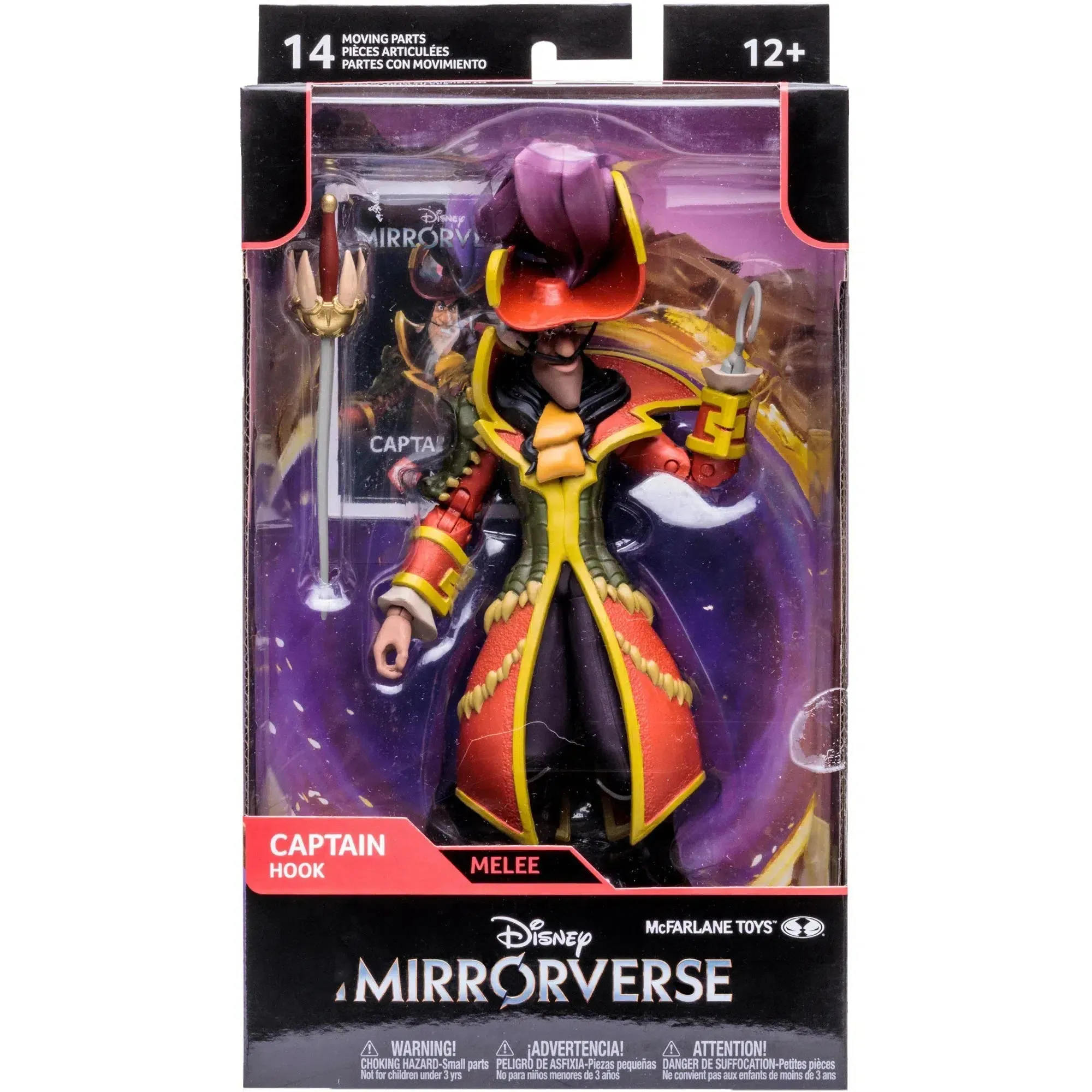 Disney Mirrorverse [Peter Pan] - Captain Hook Action Figure (Melee) - McFarlane Toys