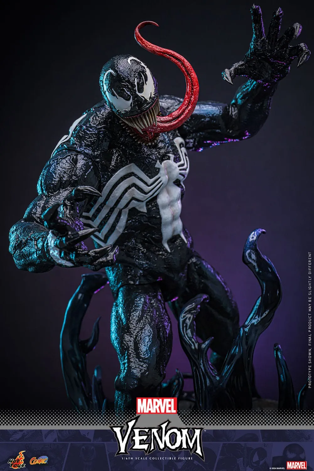 Hot Toys Marvel Comic Masterpiece Venom 1/6 Action Figure