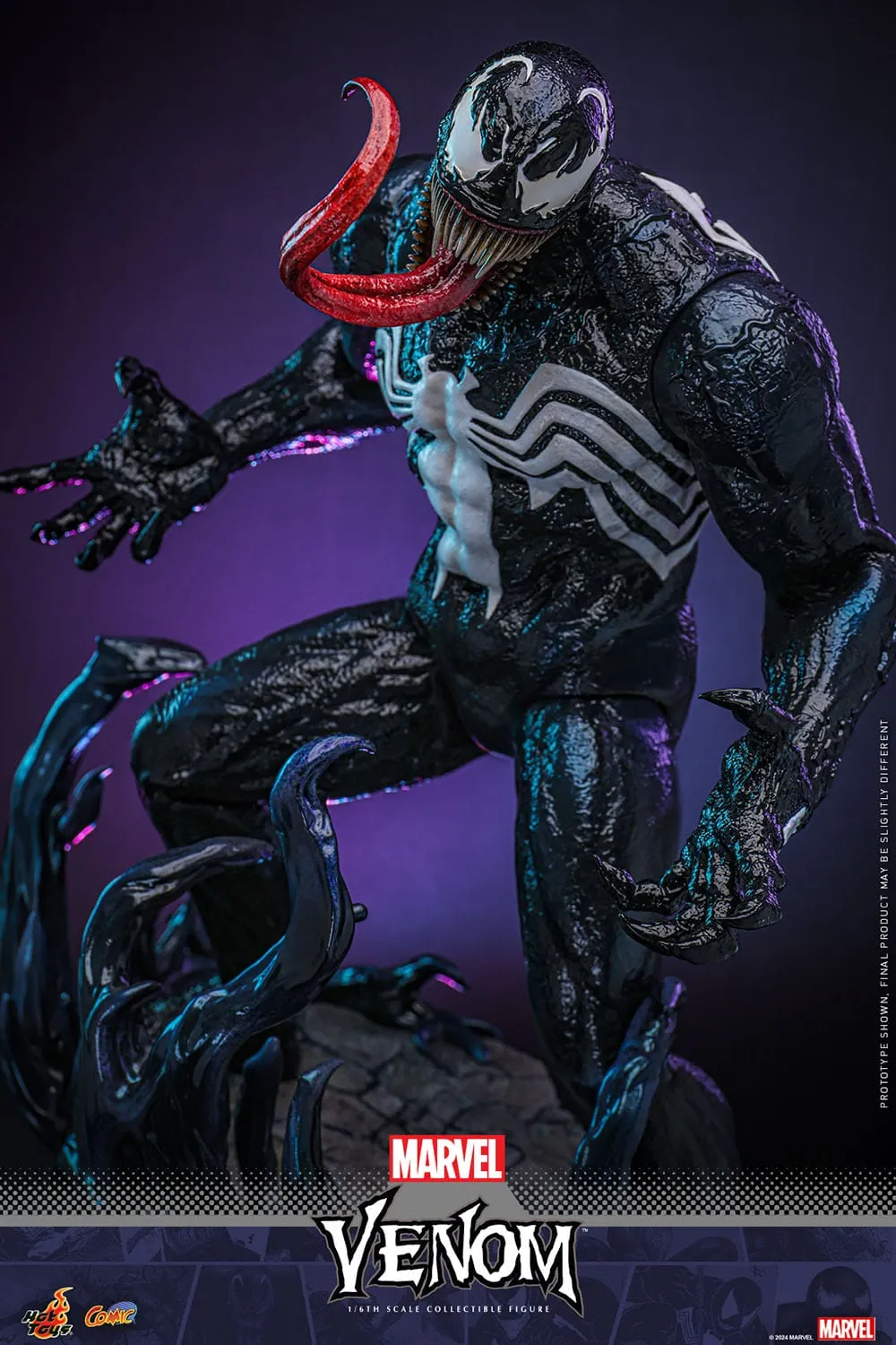 Hot Toys Marvel Comic Masterpiece Venom 1/6 Action Figure