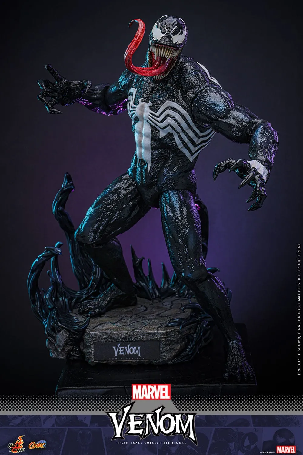 Hot Toys Marvel Comic Masterpiece Venom 1/6 Action Figure