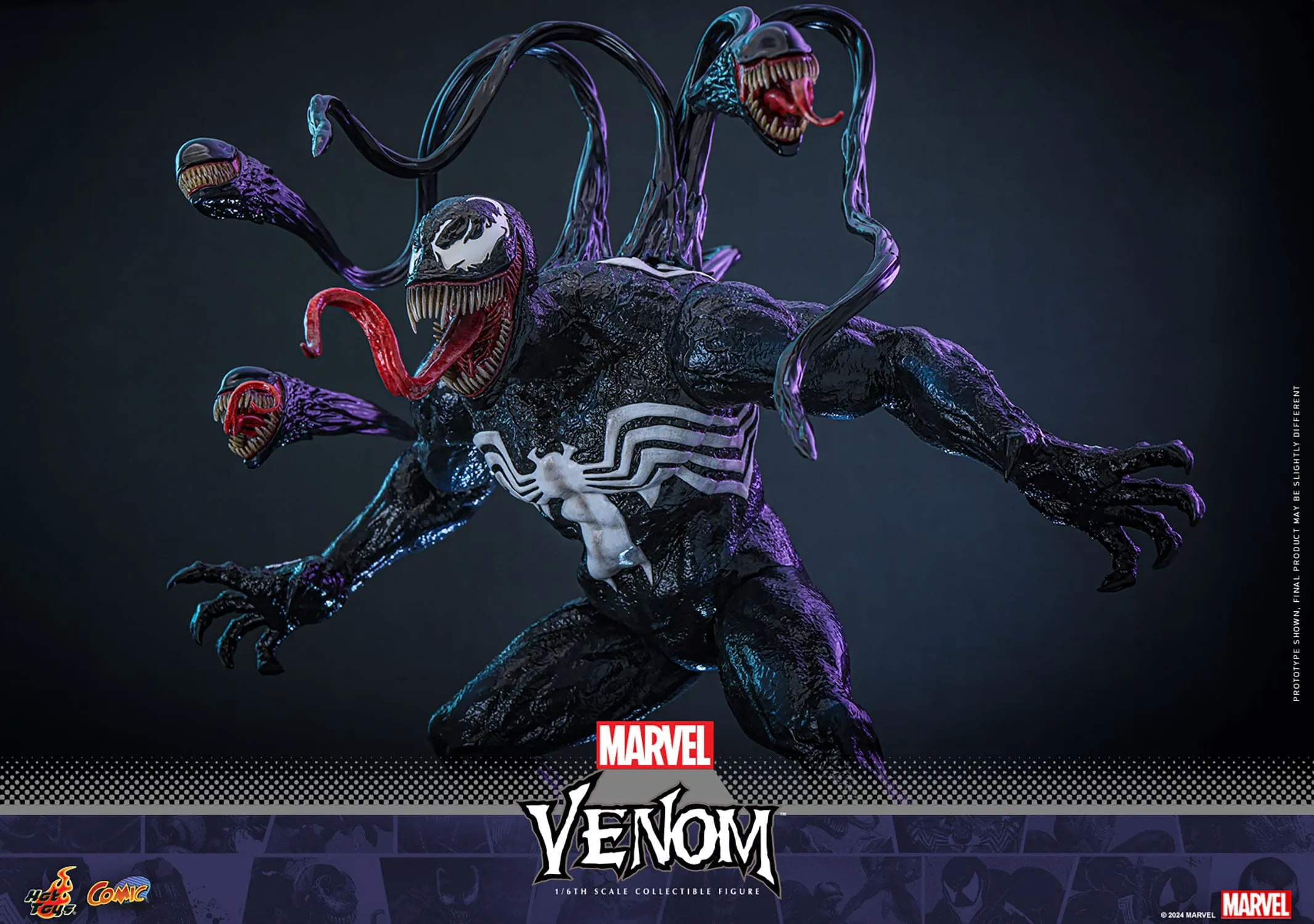 Hot Toys Marvel Comic Masterpiece Venom 1/6 Action Figure