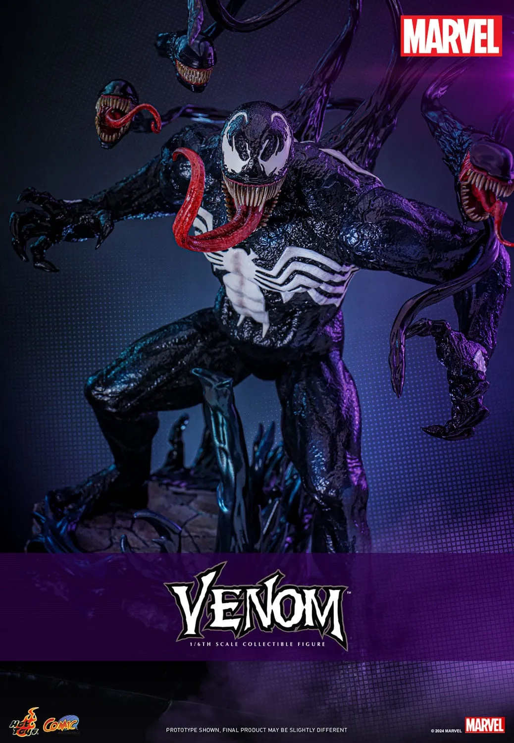 Hot Toys Marvel Comic Masterpiece Venom 1/6 Action Figure