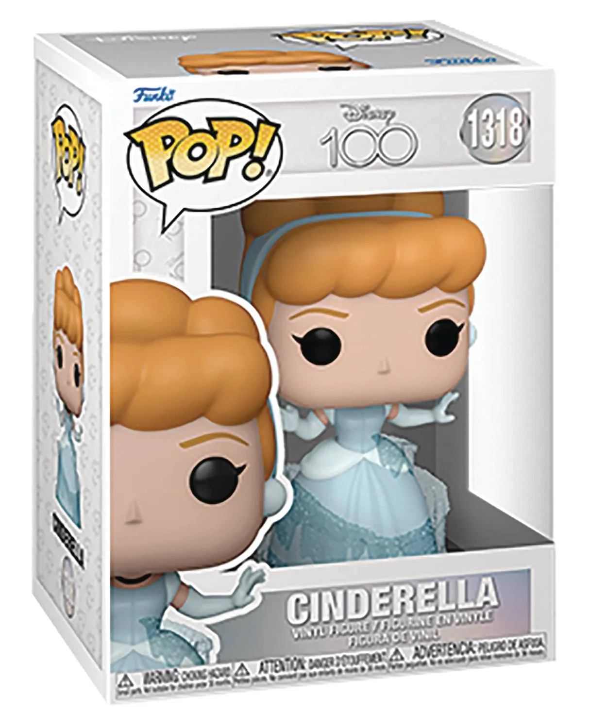 POP DISNEY 100TH ANNIVERSARY CINDERELLA VINYL FIG