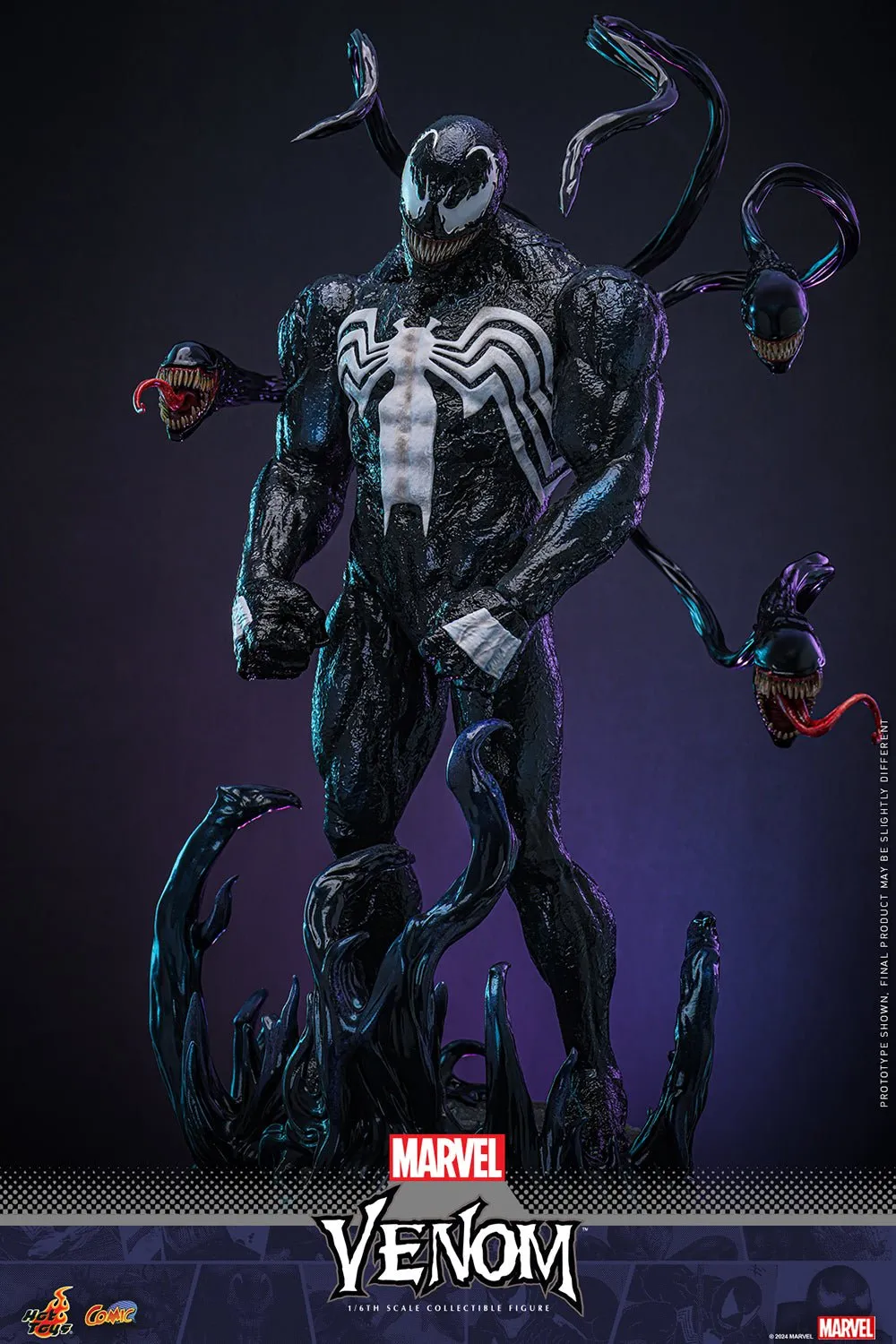 PRE-ORDER: Hot Toys Marvel Comics Venom Sixth Scale Figure