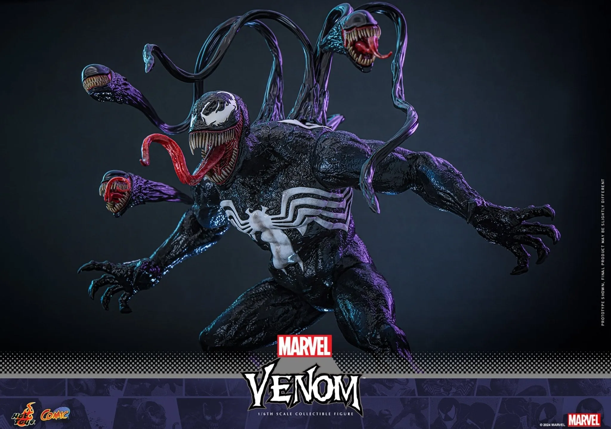 PRE-ORDER: Hot Toys Marvel Comics Venom Sixth Scale Figure