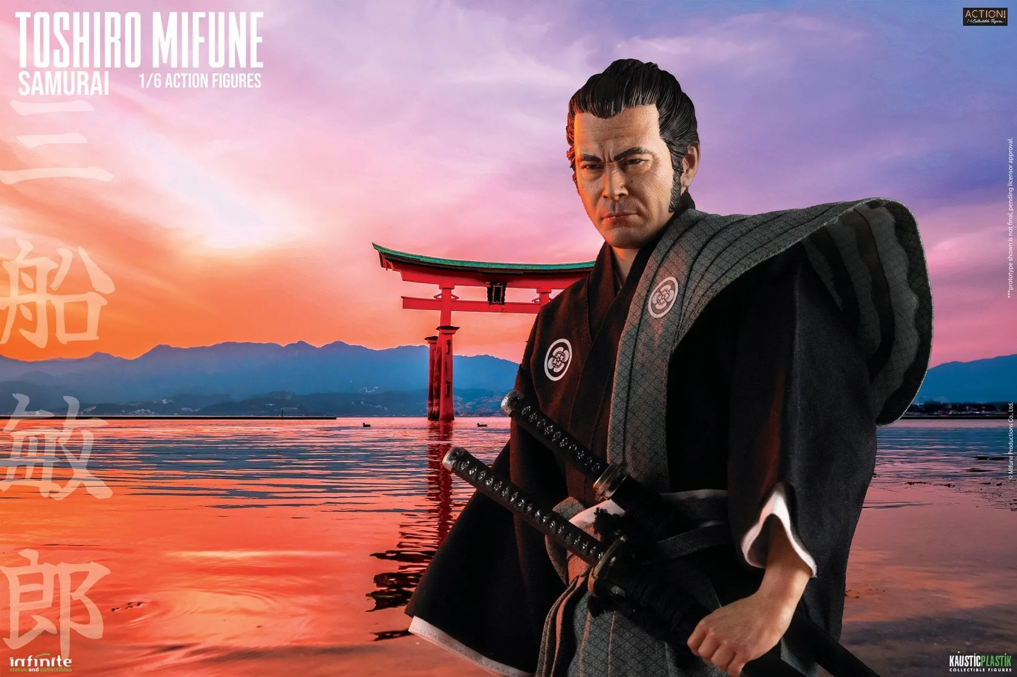 PRE-ORDER: Infinite Statue Toshiro Mifune Samurai Sixth Scale Figure