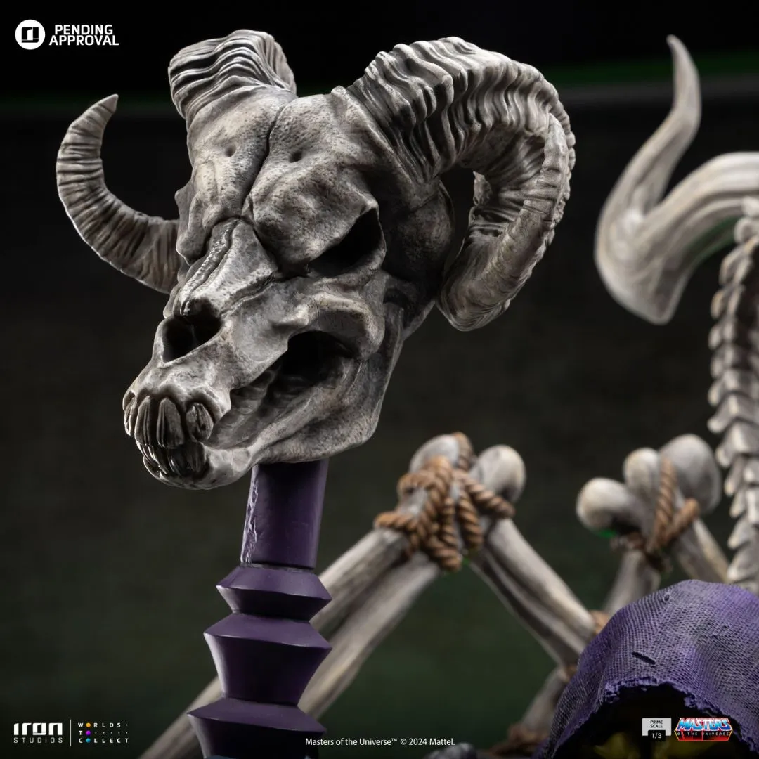 Skeletor (10Th Anniversary) - Masters Of The Universe - Prime Scale Statue By Iron Studios