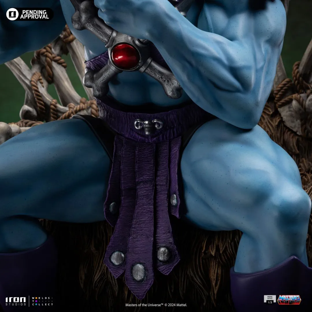 Skeletor (10Th Anniversary) - Masters Of The Universe - Prime Scale Statue By Iron Studios