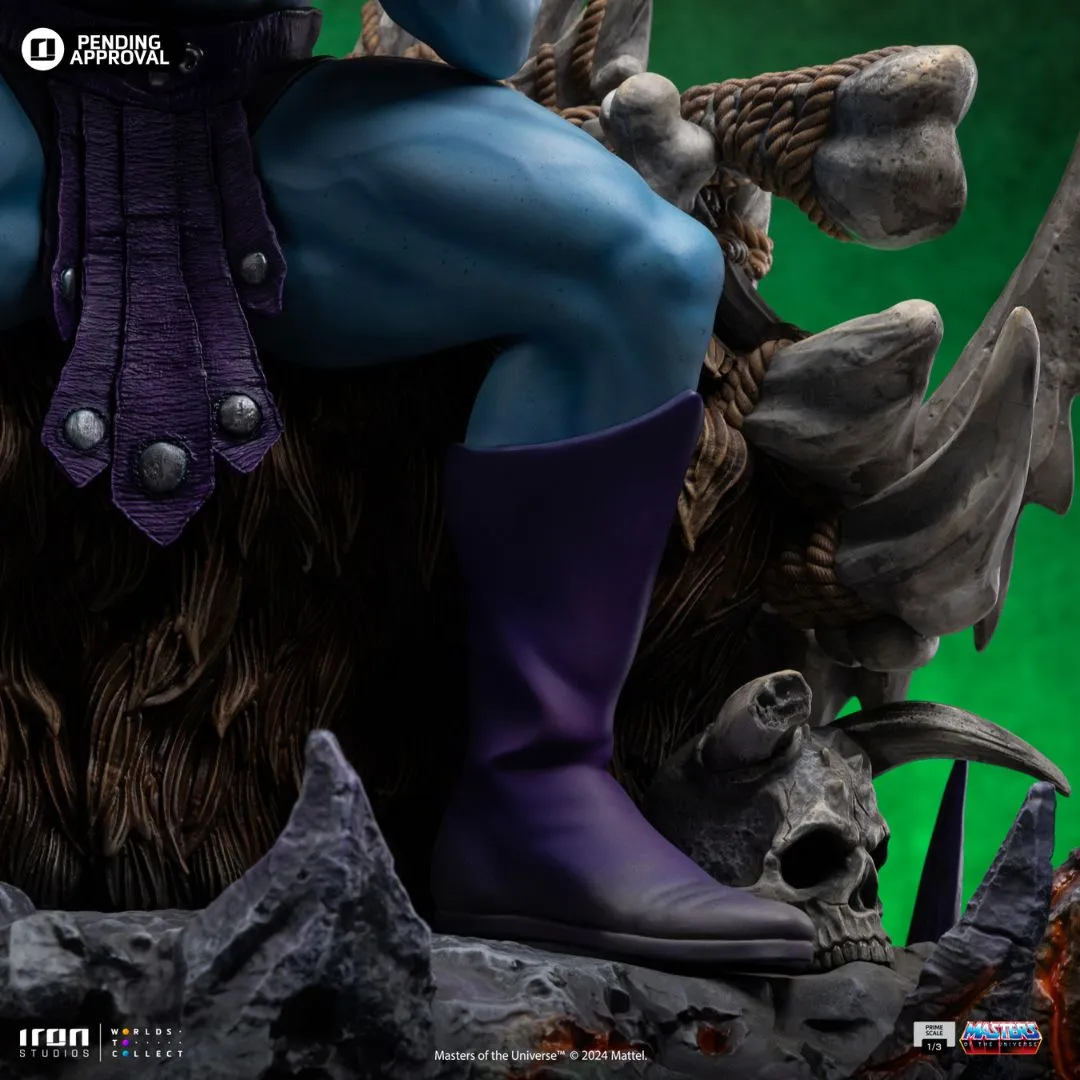 Skeletor (10Th Anniversary) - Masters Of The Universe - Prime Scale Statue By Iron Studios