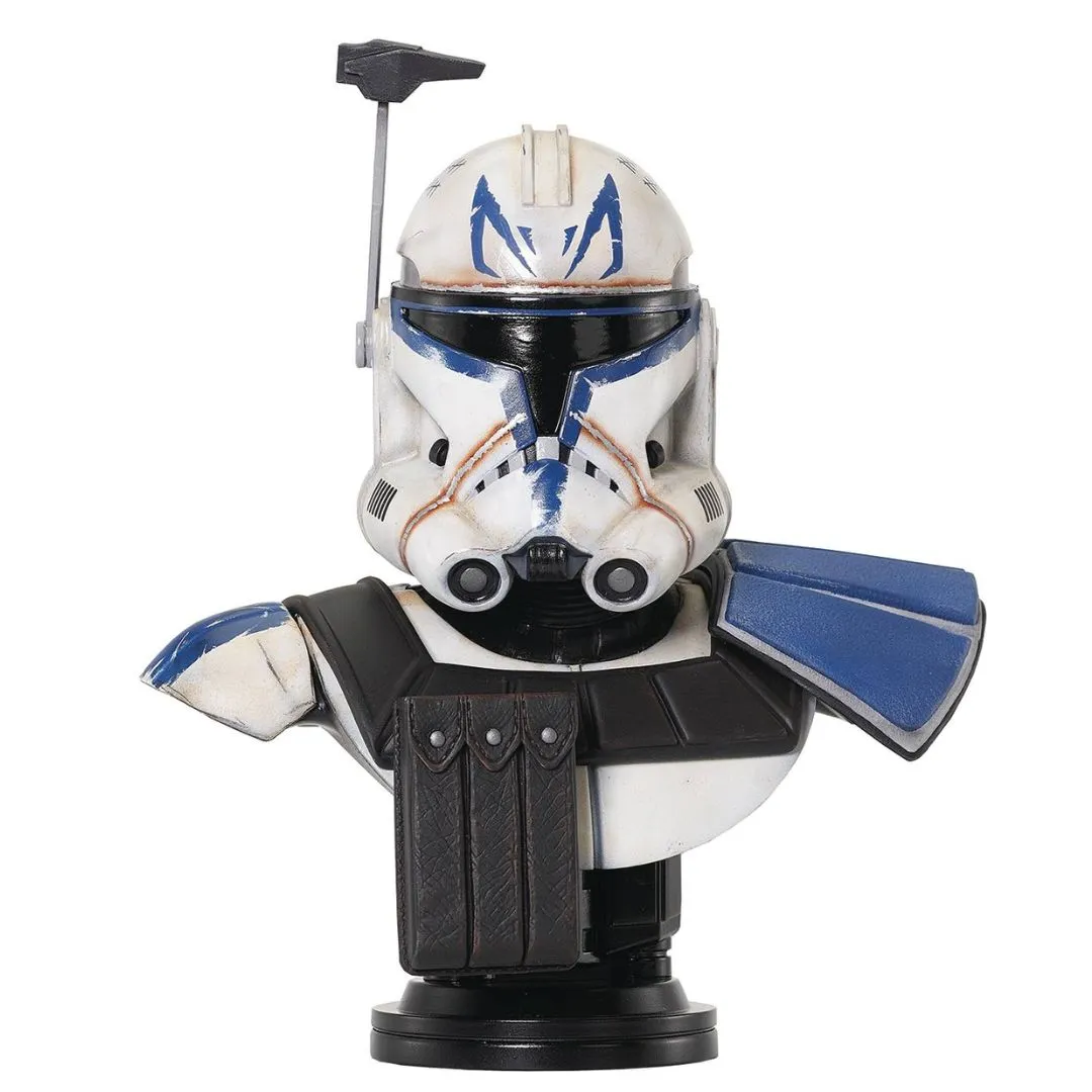 Star Wars L3D Clone Wars Captain Rex Bust Statue By Diamond Gallery