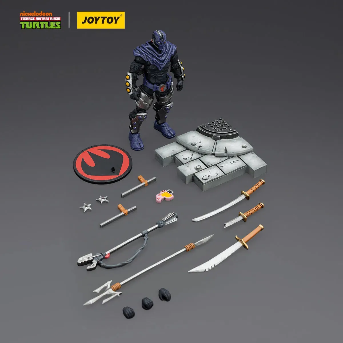 Teenage Mutant Ninja Turtles: Shredder: Footclan A & B: 1/18 Scale: Limited Batch: Joy Toy